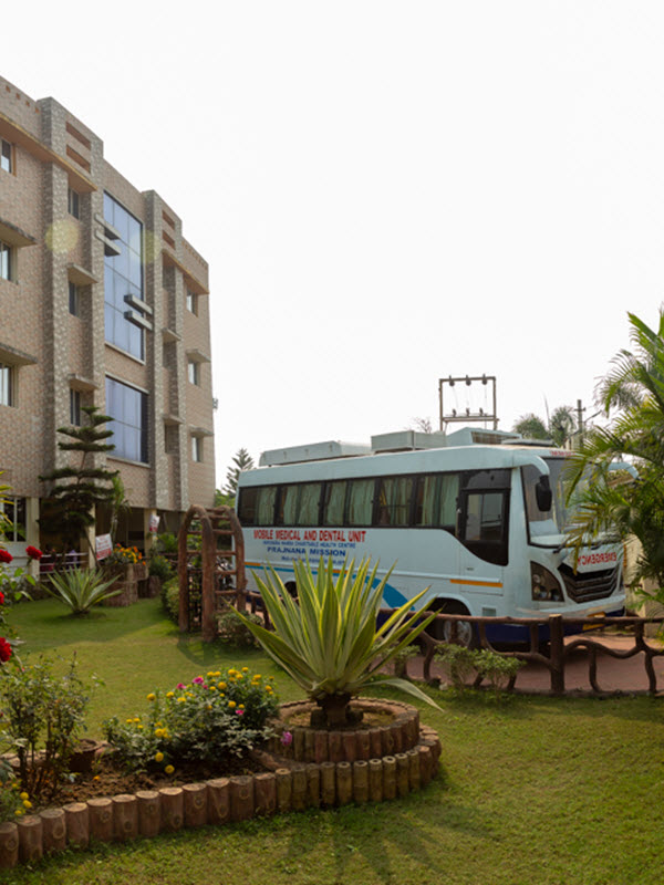 Hariharananda Charitable Health Centre Ambulance